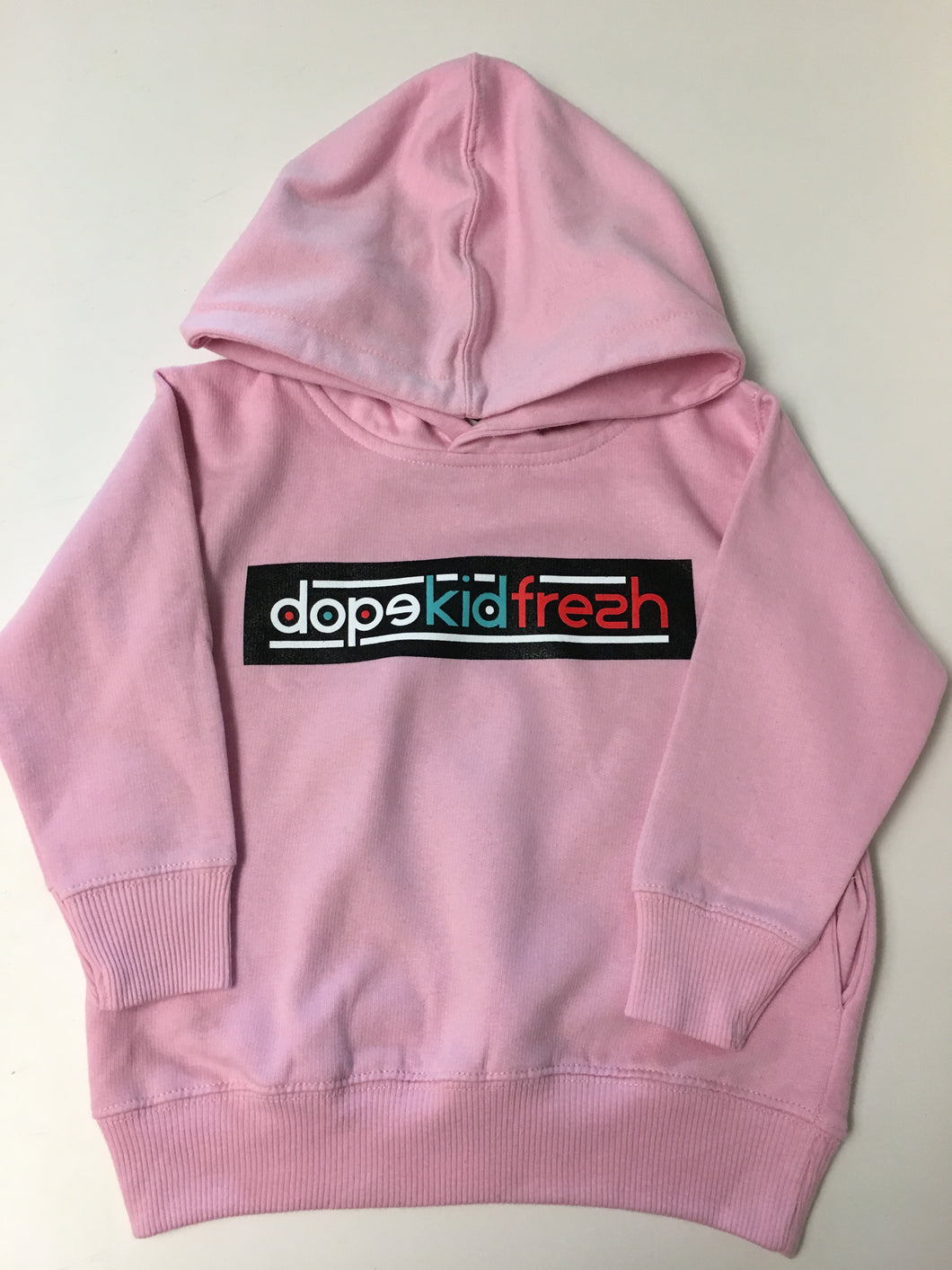 Bubble Gum Pink Toddler Hoodie