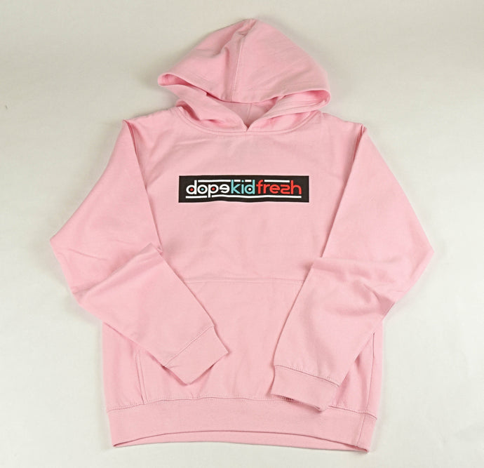 Bubble Gum Pink Youth Hoodie