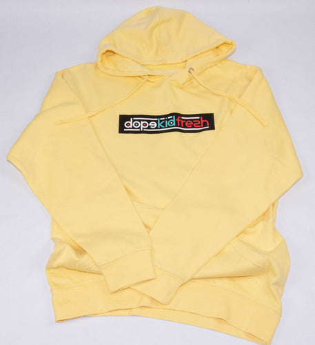 Melo Yellow Adult Hoodie