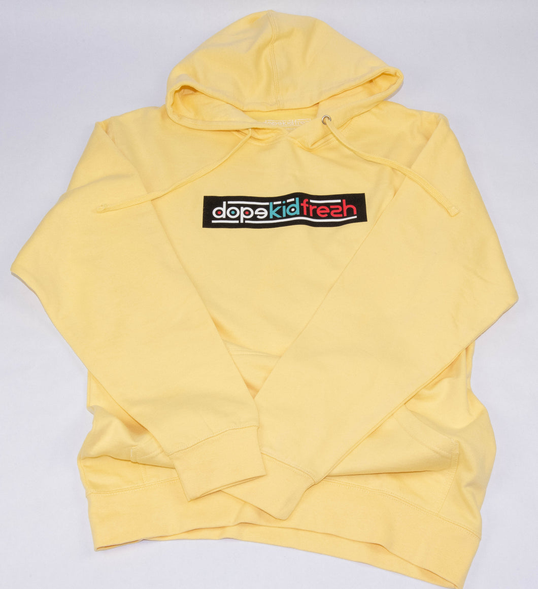 Melo Yellow Adult Hoodie